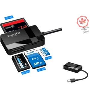 Fast Multi-Card USB Card Reader - Apple & Windows Compatible - Picture 1 of 7