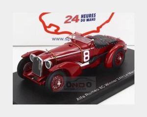 1:43 SPARK Alfa Romeo 8C 2300Lm #8 Winner Le Mans 1932 Sommer Chinetti 43LM32 MM - Picture 1 of 2