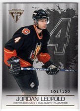 2003-04 Titanium Hobby Jersey Number Parallels #18 Jordan Leopold 101/150 *S1446