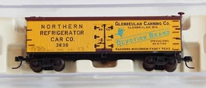 Atlas N-Scale #41568 40' woodside BILLBOARD CAR "GLENBEULAN CANNING" - Picture 1 of 2