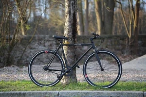 Cony Flink Singlespeed Bike, schwarz, 28 Zoll Räder - Bild 1 von 4