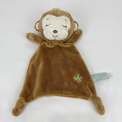 Douglas Cuddle Juguete Marrón Bebé Mono Shlumpie Lovey Manta de Seguridad Mordedor Foto 1 de 4