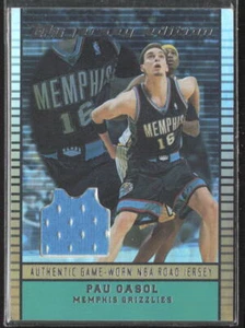 2002-03 Topps Jersey Edition Copper #JEPG Pau Gasol - Picture 1 of 2