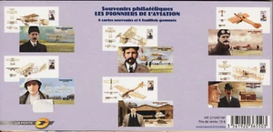BLOC SOUVENIR N°49 à 54 - Les pionniers de l'aviation // 2010 - Foto 1 di 1