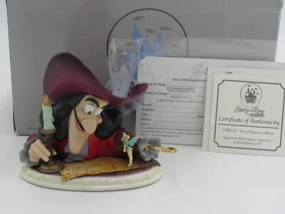 Disney Story Time by Olszewski "Not a Finger or a Hook" Captain Hook Figurine - Image 1 of 4