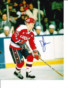 WASHINGTON CAPITALS DOUG JARVIS SIGNED 8X10 - Picture 1 of 1