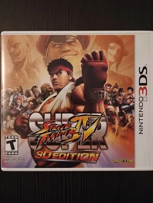 Super Street Fighter IV -- 3D Edition (Nintendo 3DS, 2011) no manual - Image 1 of 4