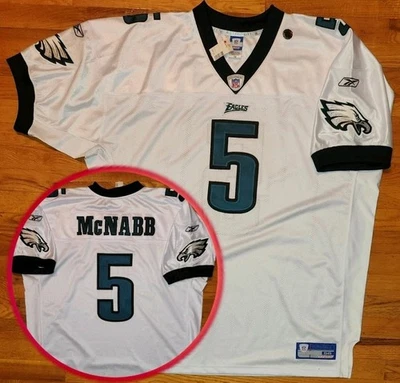 * AUTÉNTICO * Camiseta deportiva Reebok 2002 Philadelphia EAGLES McNabb para hombre 56 vintage NFL Foto 1 de 4