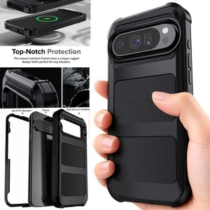 For Google Pixel 9 10 Pro XL Phone Case Rugged Hard Protective Heavy Duty Cover - Picture 1 of 17