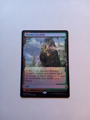 Wooded Foothills Zendikar Rising Expeditions Foil - Image 1 of 2