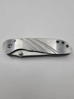 Winchester Folding Pocket Knife Stainless Steel with Pocket Clip EDC - Image 1 of 4