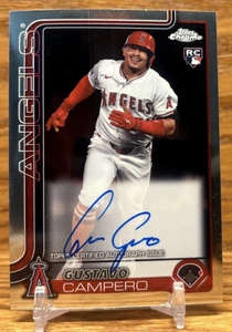 GUSTAVO CAMPERO Rookie Autograph | 2025 Topps Chrome LA ANGELS - Bild 1 von 2