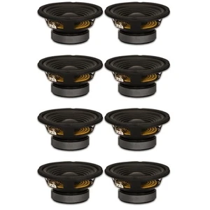 8 Goldwood Sound GW-206/8 OEM 6.5" Woofers 180 Watt ea 8ohm Replacement Speakers - Picture 1 of 5