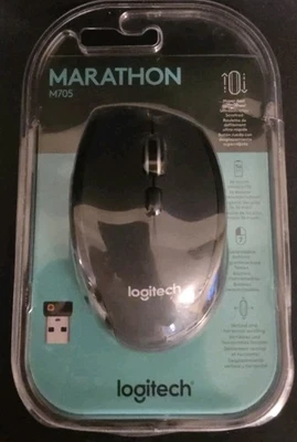 M705 Marathon Wireless Mouse Dual-mode Scrolling Sculpted Shape 5 Buttons - Image 1 of 2