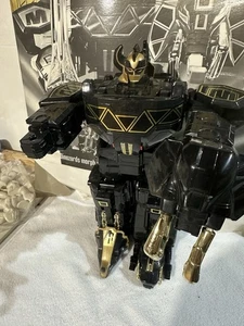 MMPR 1991 Bandai - MEGAZORD Black & Gold Limited Edition - Almost Complete - Picture 1 of 16