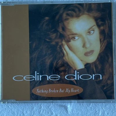 Celine Dion CD Single Rare Nothing Broken But My Heart 90s Pop Music Australian - Image 1 of 4