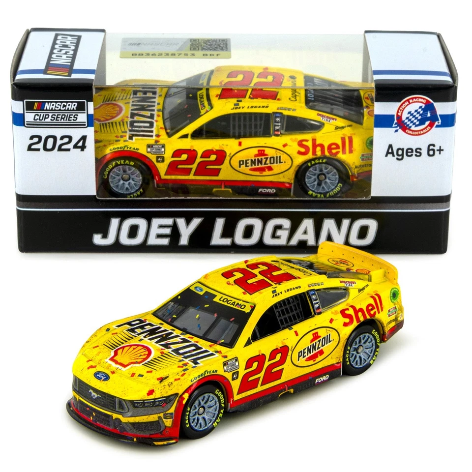 Coche diecast Joey Logano Phoenix Championship Race Win 1:64 2024 Foto 1 de 1