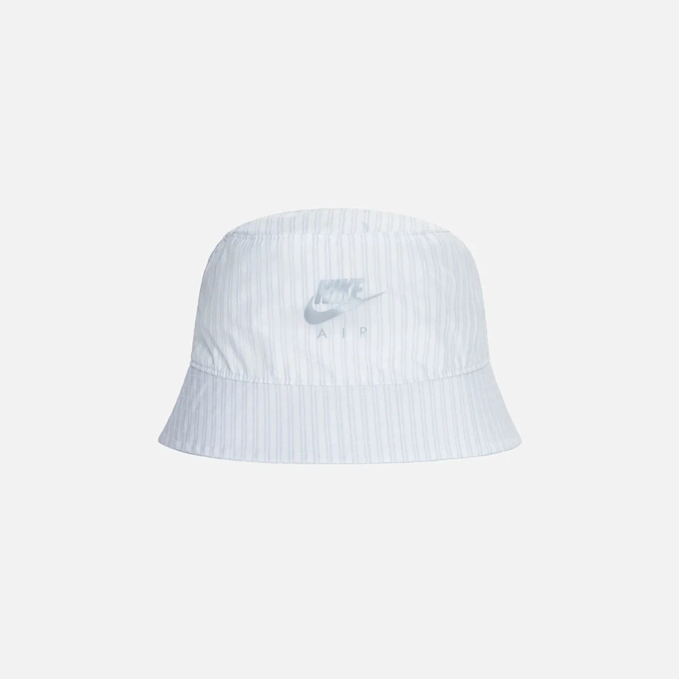M/L KIM JONES x NIKE Nikelab Unisex Bucket Hat Striped White Nylon Rare DS