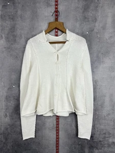 Rundholz Black Label Strickjacke mit ausgestelltem Panel in Off-White Gr. M - Bild 1 von 11