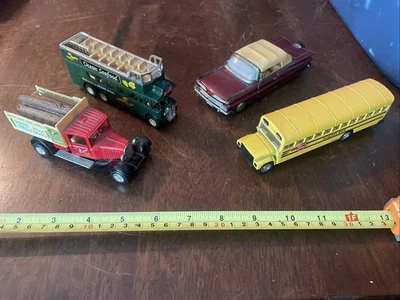 Lote De 4 Coches De Colección Modelos Superiores Vehículos Diecast Foto 1 de 4