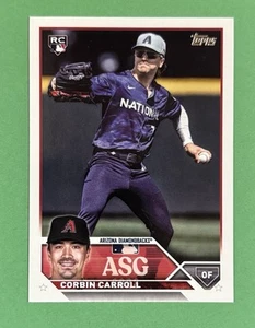 Actualización Topps 2023 Corbin Carroll #ASG-34 2023 Juego de Estrellas - Imagen 1 de 2