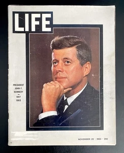 JOHN F. KENNEDY Vintage LIFE Magazine November 29, 1963 Vol. 55 No. 22 - Picture 1 of 9