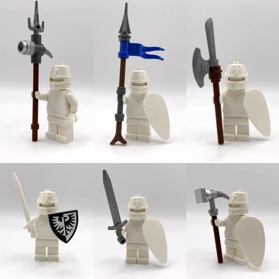 LEGO Mittelalter Ritter Waffen: Lanzen, Schwerter, Bögen, Custom, Moc, Zubehör