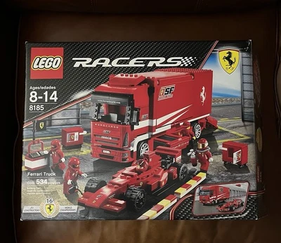 LEGO RACERS 8185 FERRARI HAUL TRUCK & FORMULA 1 RACE CAR (2009 - NEW) - Image 1 of 4