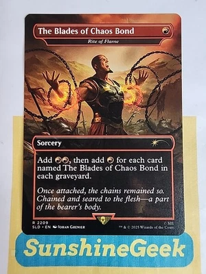 The Blades of Chaos Bond - Rite of Flame  God Of War Secret Lair Drop Regular - Image 1 of 2