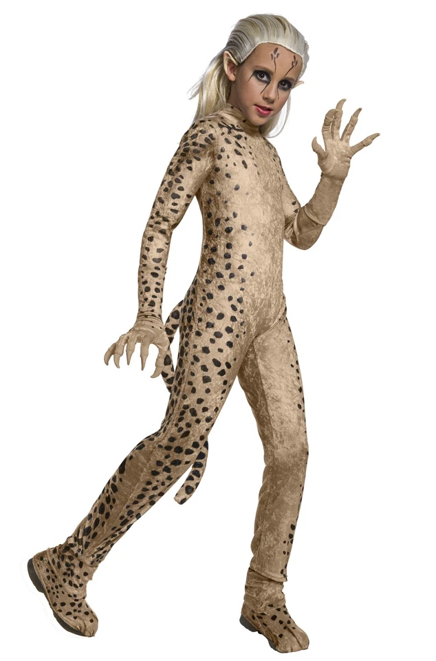 Nuevo Disfraz de Mujer Maravilla 1984 Guepardo Deluxe Niño Foto 1 de 1