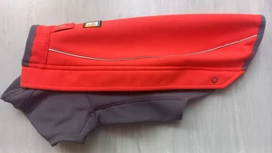 Ruffwear Hundemantel XS - Orange/Grau Softshell wasserfest Reflektor - neuwertig - Bild 1 von 7
