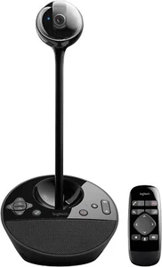 Logitech BCC950 Desktop Video Conference Webcam for Business - Black - NEW™ - Afbeelding 1 van 7