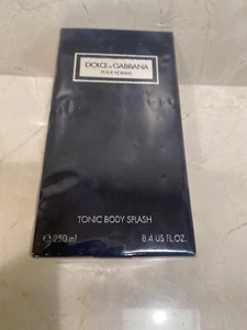 VINTAGE Dolce & Gabbana Tonic Body Splash 8.4 fl oz New in Box Sealed - Picture 1 of 6