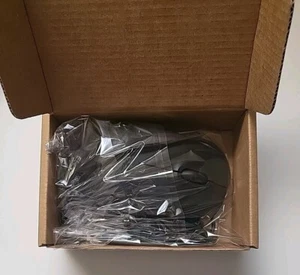 Genuine Dell Optical Wired Usb Mouse N231 PC/Laptop Black - Picture 1 of 4