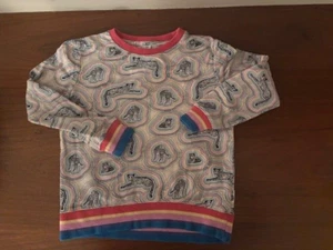 ART & EDEN RAINBOW CHEETAH SWEATSHIRT (5 YEARS) - Picture 1 of 2
