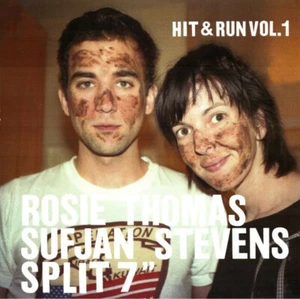 Rosie Thomas / Sufjan Stevens Hit & Run Vol. 1 Split Vinyl 7" RSD Used/Like New - Picture 1 of 4