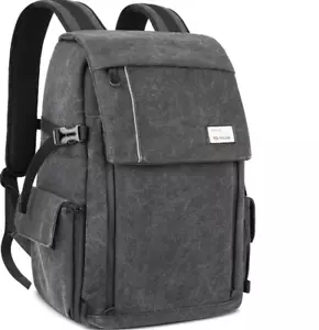 Tullio Camera Backpack Large Waterproof Canvas Rucksack Bag for Drone DSLR SLR - Picture 1 of 9