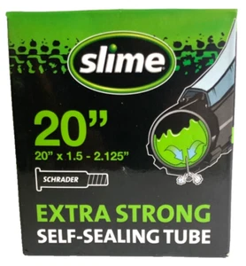 Slime Self Sealing Bicycle Tube 20" x 1.5 - 2.125" Schrader Valve #30049 - Picture 1 of 5