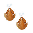 Turkey Hat Set of 2 Christmas Thanksgiving Party 