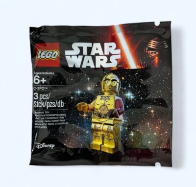LEGO Star Wars: C-3PO 5002948 Poly Bag BRAND NEW SEALED - Image 1 of 2