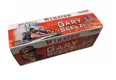 (1 de 4236) Acción 2001 Gary Scelzi Winston 1:24 Diecast Dragster con estuche*DESC* Foto 1 de 4