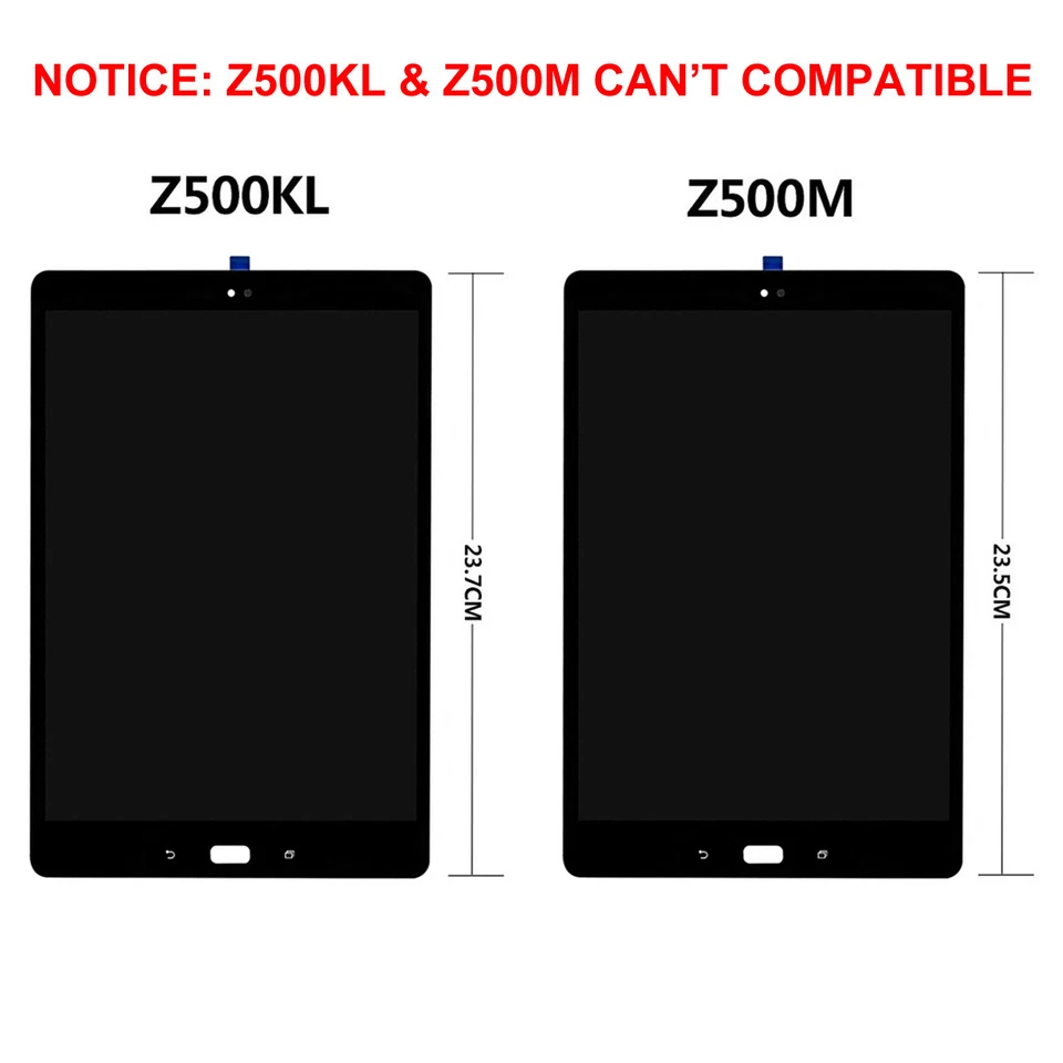 NEW TOUCH SCREEN & LCD For ASUS Zenpad 3S 10 Z500M P027 / Z500KL P001 Free Tools - Image 1 of 1