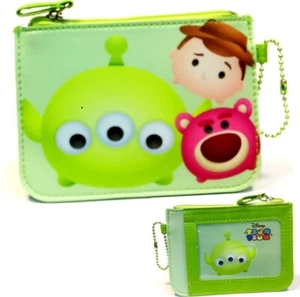 Tsum Tsum Toy Story Change Coin Purse ID Card Holder Pass Case Pouch Wallet Bag - Picture 1 of 3