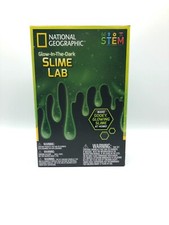 National Geographic Glow-In-The-Dark Slime Lab NIB STEM