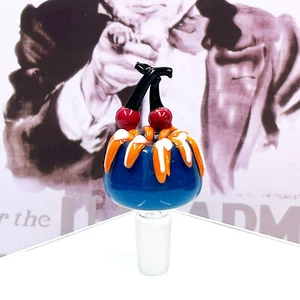 1 Stück 14 mm Stecker Schale für Glas Bong Pfeife Ersatz Hochwertiges Dickes Glas - Bild 1 von 4