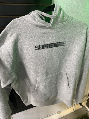 Felpa Supreme con cappuccio logo movimento taglia S