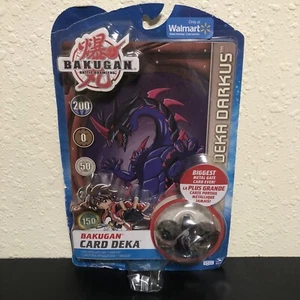 2009 Bakugan Card Deka Darkus + Large Jumbo Card Spin Master *Walmart Exclusive* - Picture 1 of 12