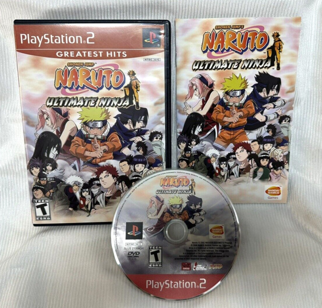 Naruto: Ultimate Ninja 2 - Greatest Hits - Playstation 2 - Completo -  Original - Play 2 - Ps2 - NTSC U/C (americano) - Código SLUS 21575GH -  Escorrega o Preço