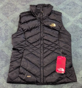Gilet The North Face Aconcagua 550 piumino d'oca imbottitura donna piccolo nuovo con etichetta nero oro - Foto 1 di 10