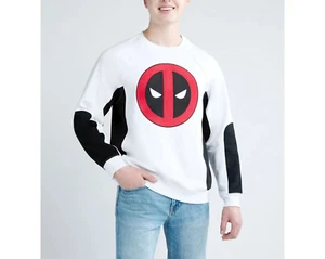 Deadpool Men's & Big Men's Graphic Sweatshirt, Size: M(38-40) - Picture 1 of 5
